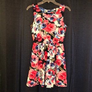 Lily Rose floral patterned tank top dress